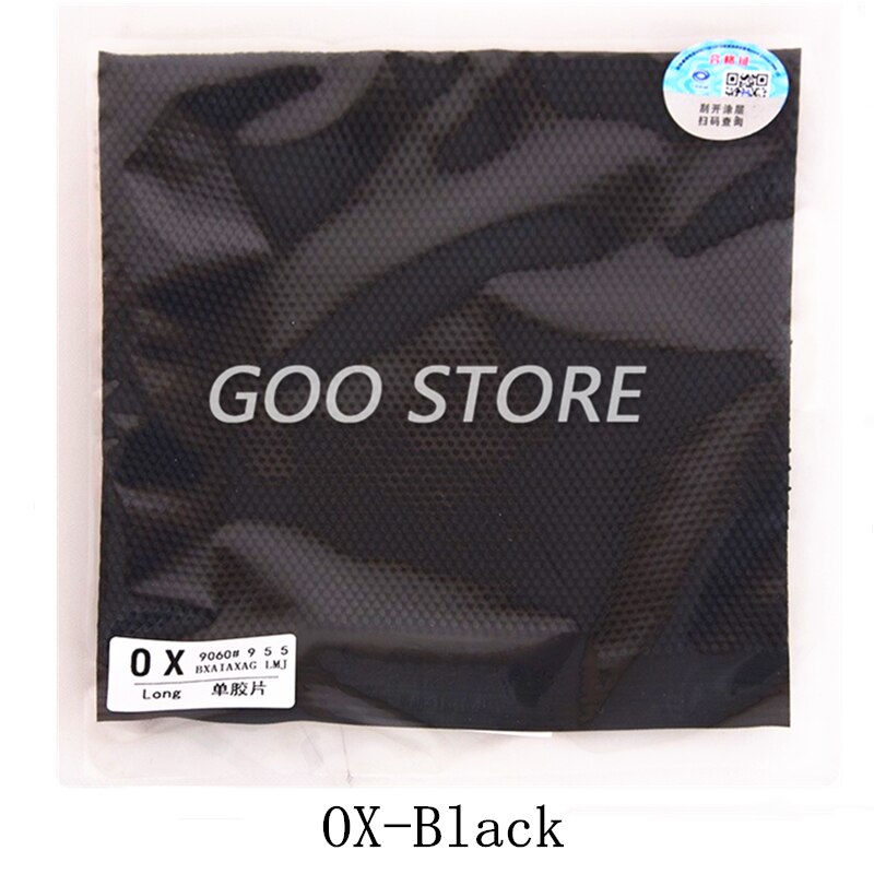 YINHE 955 pimples long defensive control Original Galaxy pips long table tennis rubber ping pong sponge: 955 OX Black