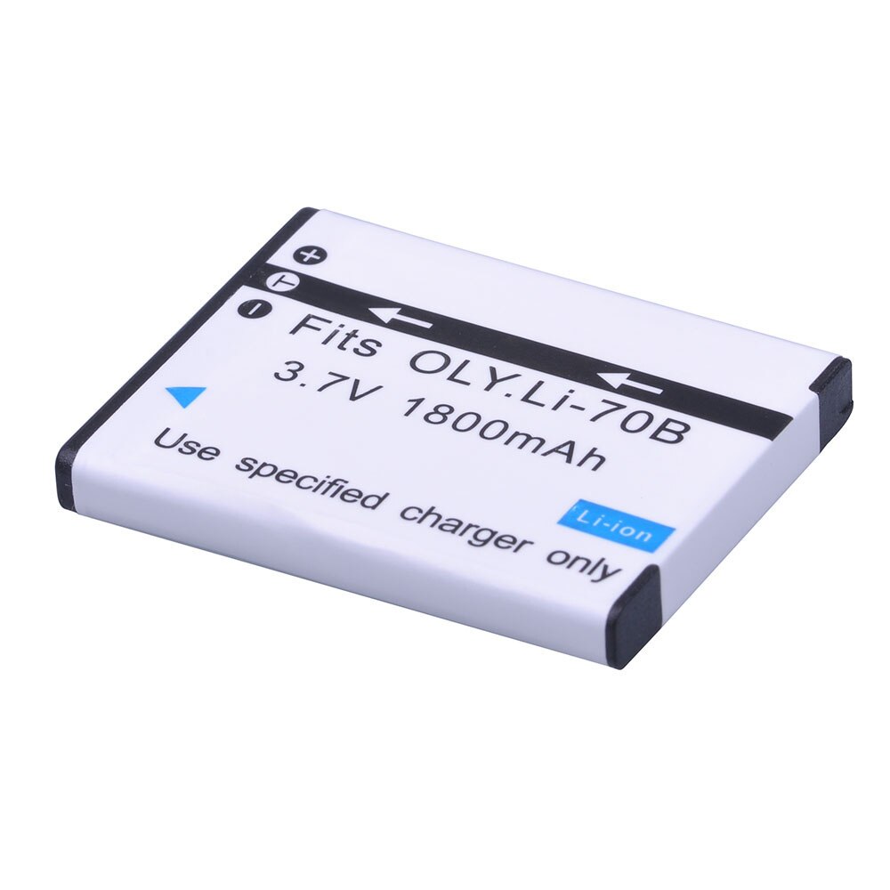 Batería recargable LI-70B Li-70B Li 70B para Olympus VG110, VG120, VG-160, X-940, D-715, FE-4020, FE-4040, FE4020, 2 uds.