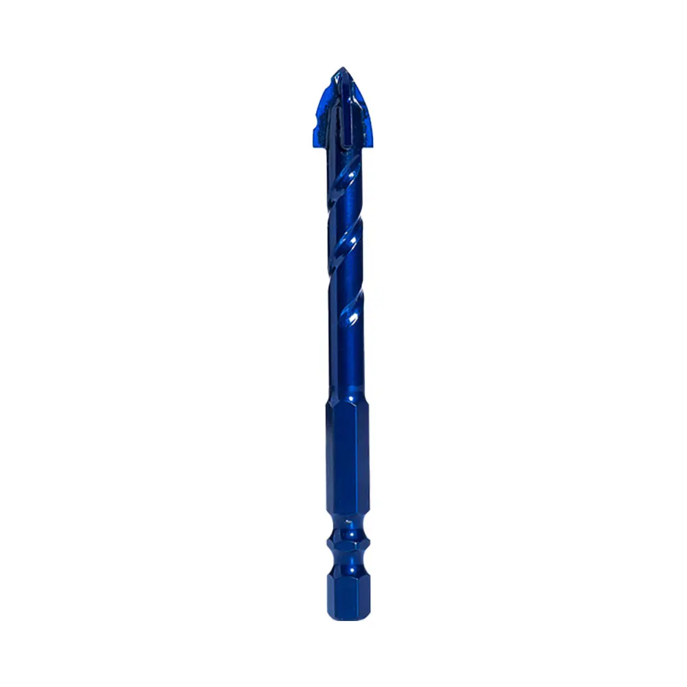 Four-Flute Sawtooth Eccentric Drill Bit: Orange