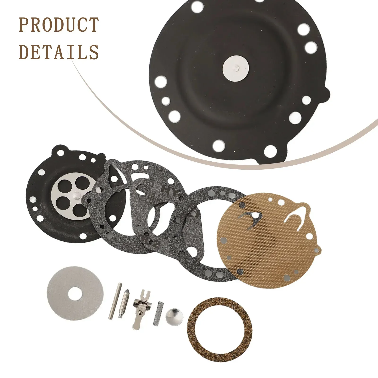 Kit de reconstruction de carburateur pour STIHL 08 070 090 TS350 TS360 TILLOTSON RK-83HL, tronçonneuse en caoutchouc, diaphragme de dosage de carburateur