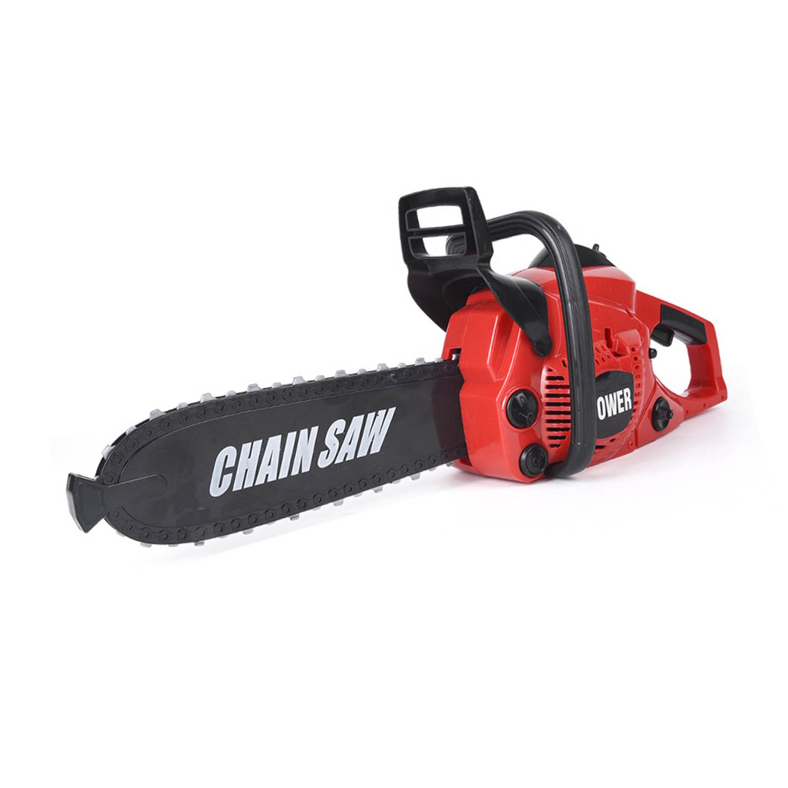 Motosierra eléctrica de juguete para niños, herramienta de construcción con sonido realista, juguetes para juego de imitación, de día