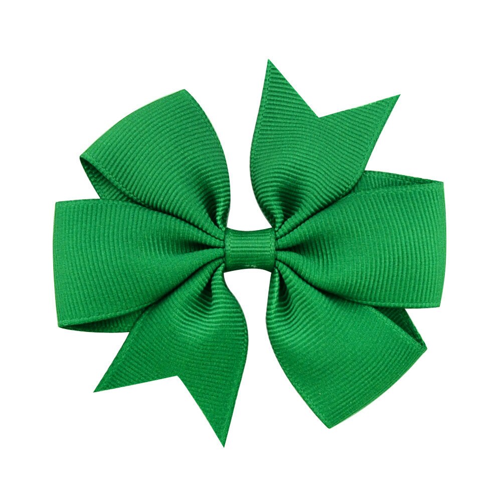 1Pcs Licht Donker Groen Haar Pin Kid Meisje Clip Haarband Bobby Barrette Hoofdtooi Accessoires Beauty Styling Gereedschap baby