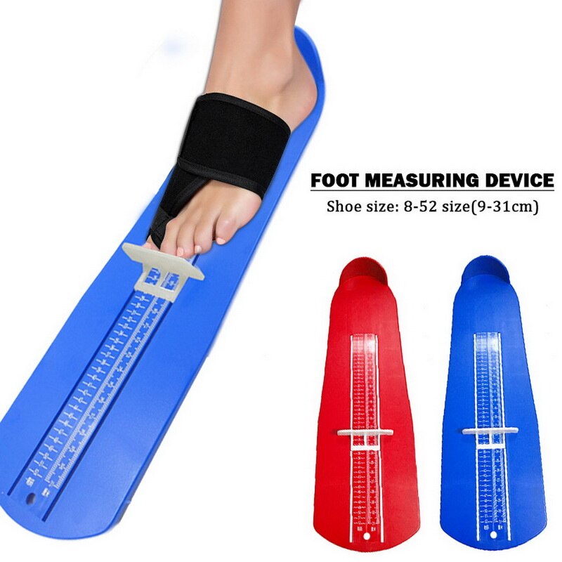 Adults Foot Measure Gauge Shoes Size Foot Measuring Device Helper Measuring Ruler Tool Shoes Fittings Gauge