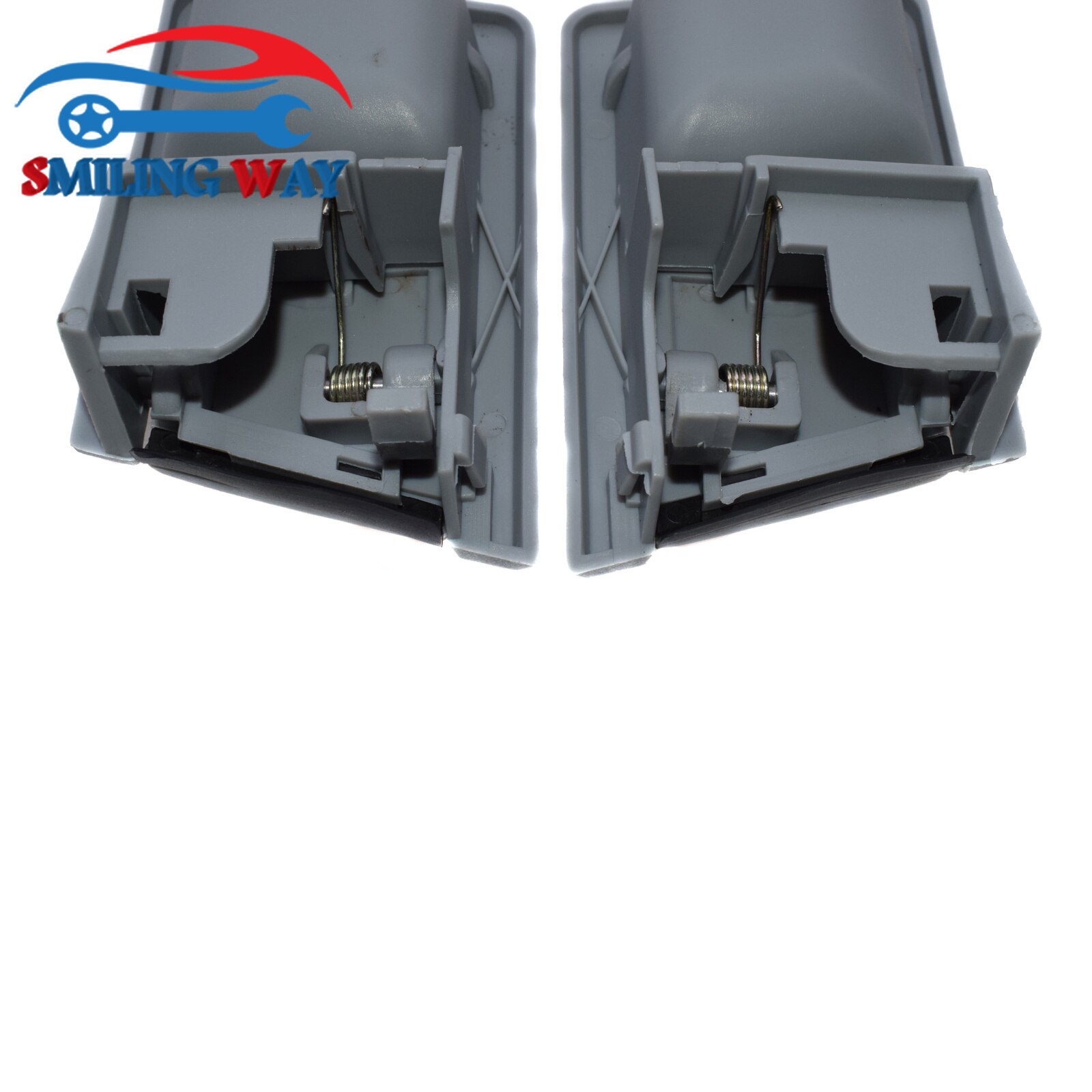 Grå svart innvendig dørhåndtak foran venstre høyre for vw transporter caravelle  t4 1990-2003,  eurovan 1992-2003 701837019, 7 d 0837020
