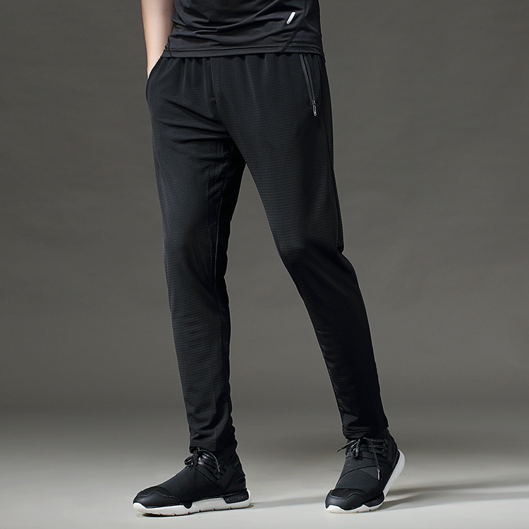 Mannen Sport Running Broek Zakken Atletische Voetbal broek Training sport Broek Elasticiteit Loosen Jogging Gym Broek