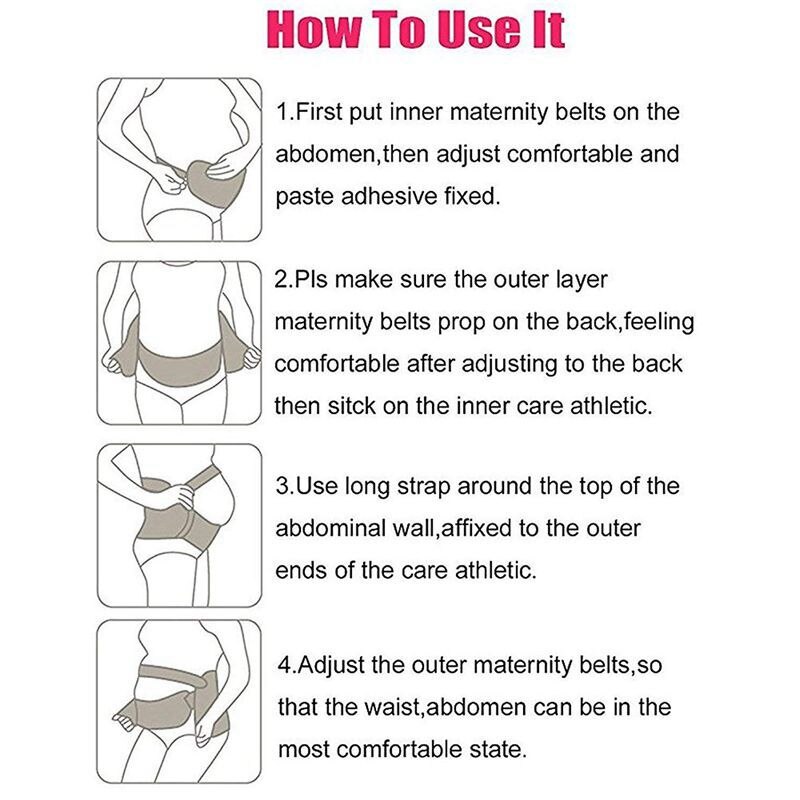Pregnant Women Belly Belt Prenatal Care Athletic Bandage Girdle Pregnancy Maternity Support Belt
