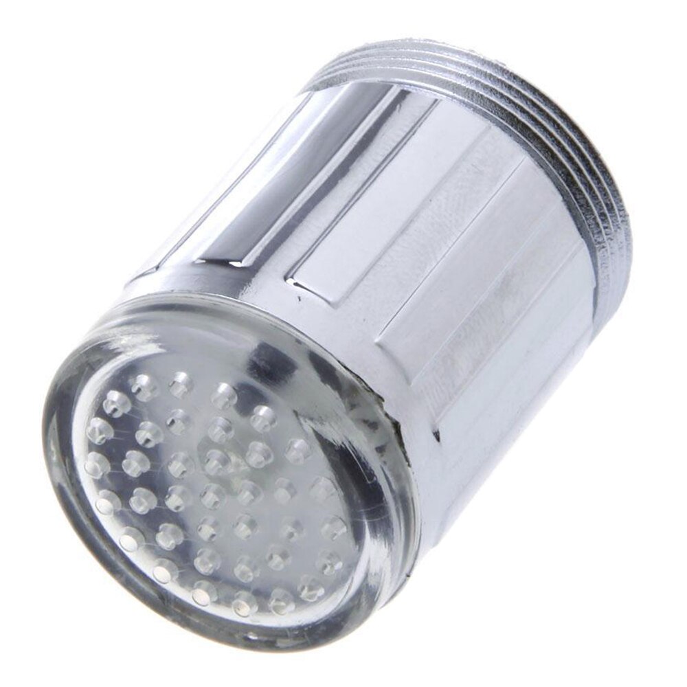 7 kleurrijke Tap Nozzle LED Light Kraan Water Douche LED Kraan Licht Veranderende Kleuren TE Tap Kranen