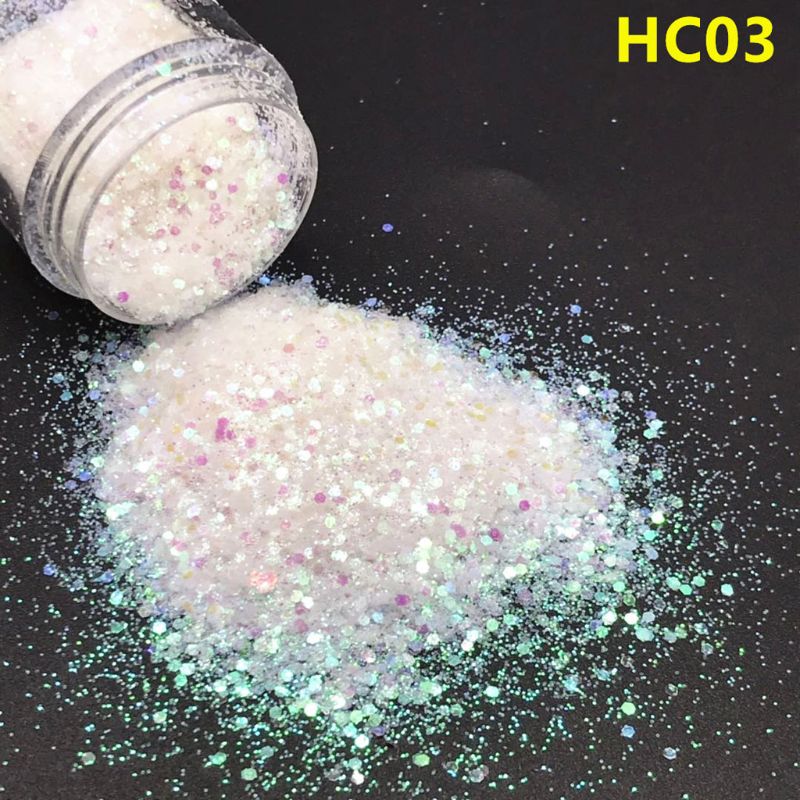 5 farver c aurora harpiks krystal pailletter glitter pigment kit smykkefremstillingsværktøj 53ca