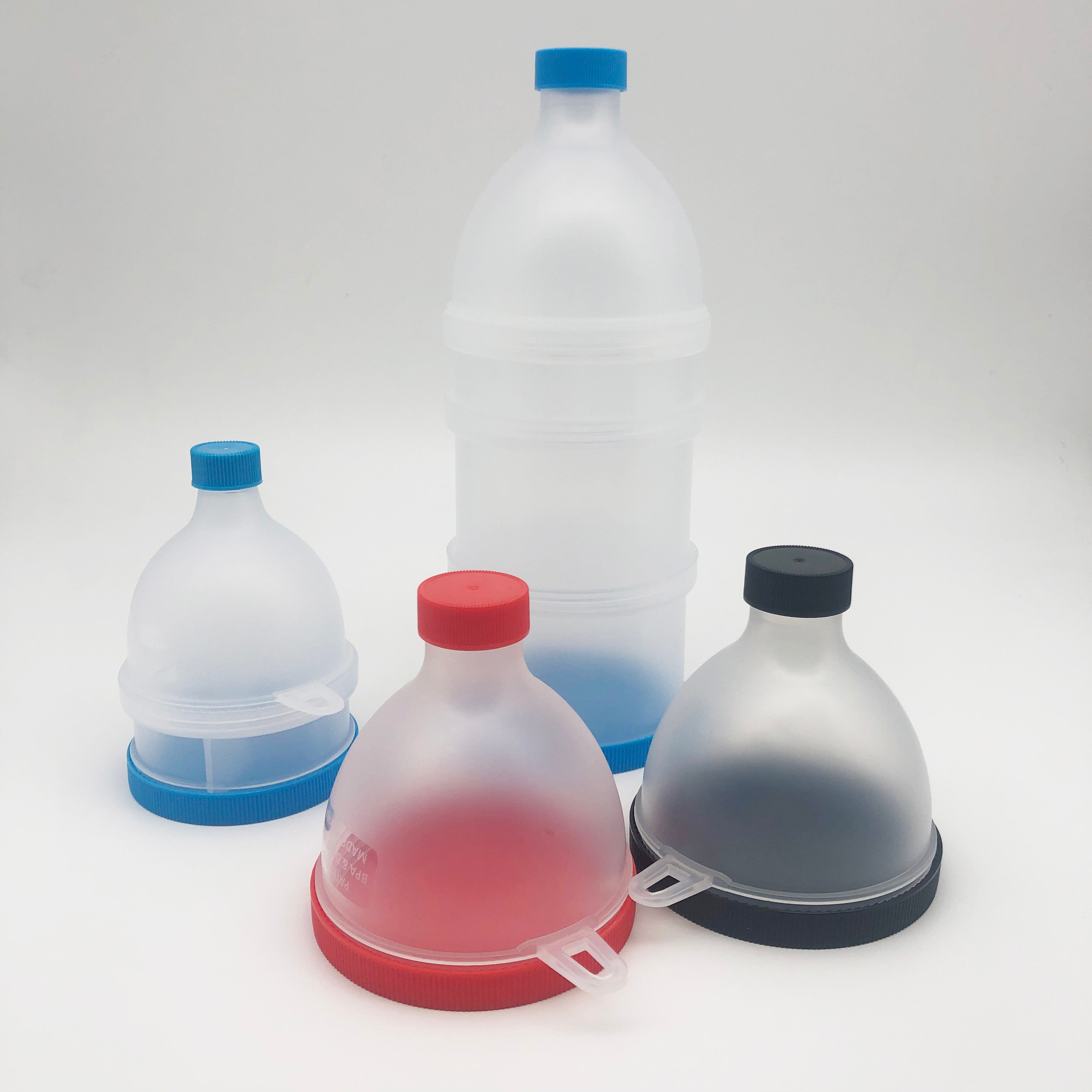 2 Layers 60g Capacity Protein Pill Container,Classic for better Carrying Vitamins&Powder