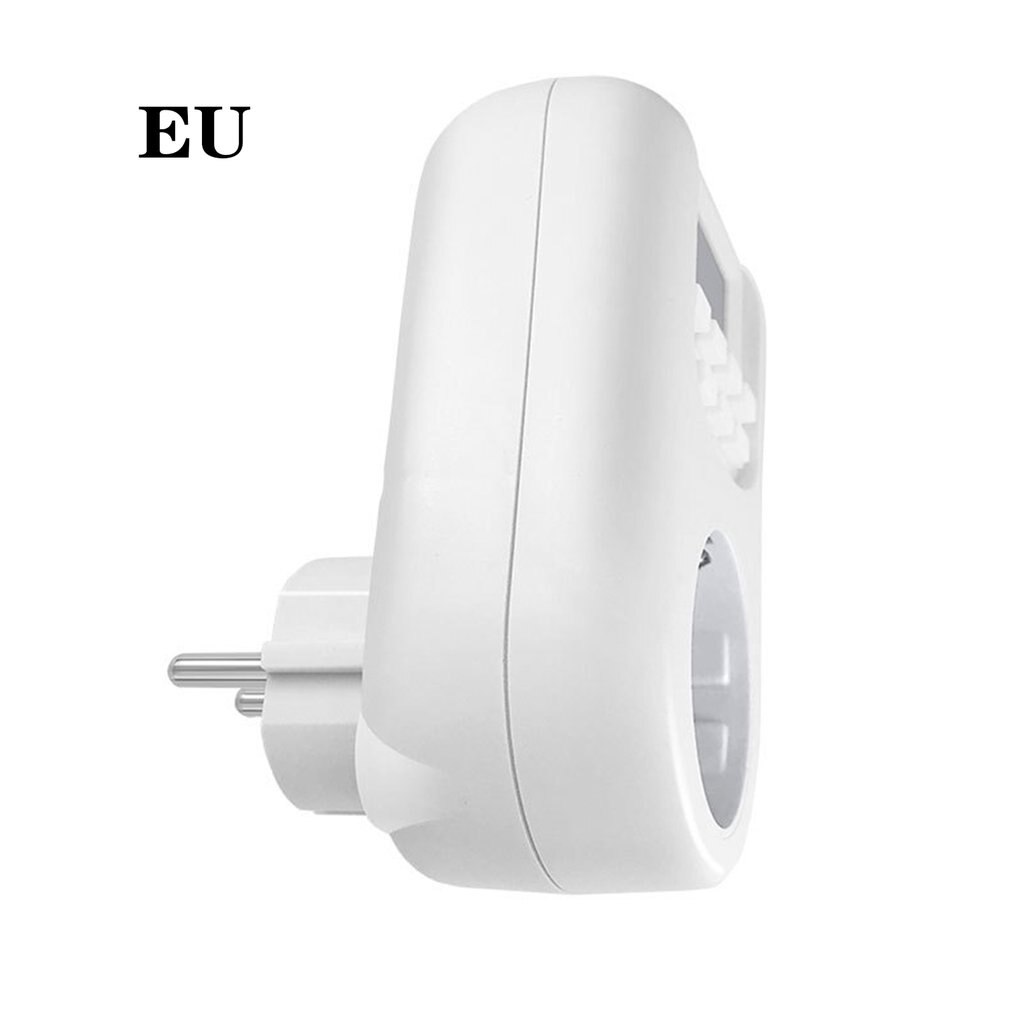 Multi-function Timing Socket Infinite Programmable Plug-in Digital Timer Three-prong Socket For Home Appliances: EU AL-06G