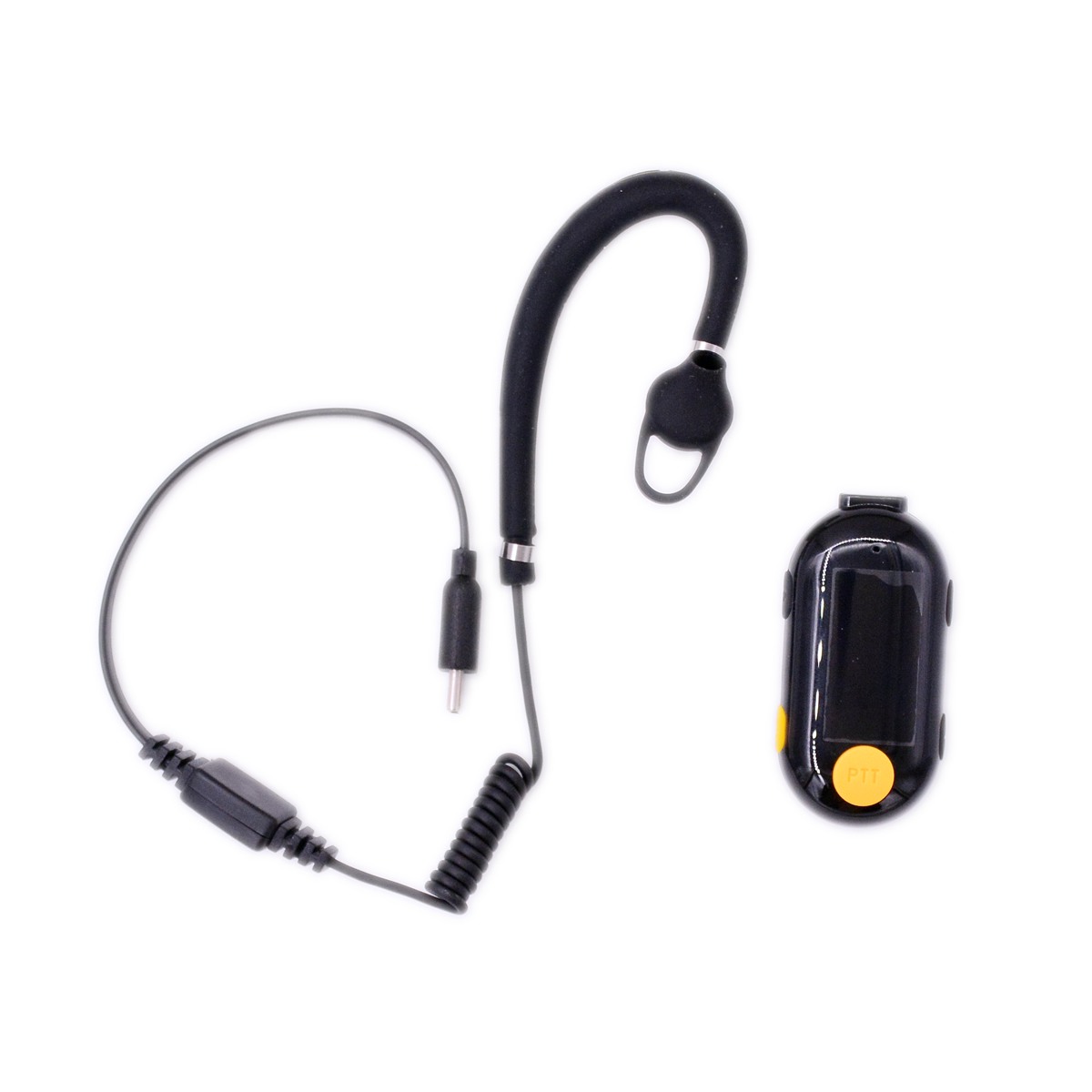 M9 Ohr hing Mini Zwei-Wege-Radio uhf 0,5 w Ohr haken Kopfhörer für Bar Hotel Salon Bank Krankenhaus drahtlose Kommunikation Walkie Talkie