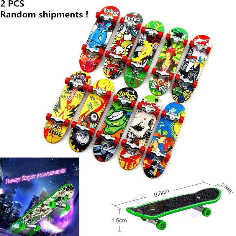 palec deskorolki łyżwa części rampy zestaw zabawka pełne rowerowe palce sport treningowy podstrunnica zabawki łyżwa park rampa zabawka dla dzieci: 2szt skateboard