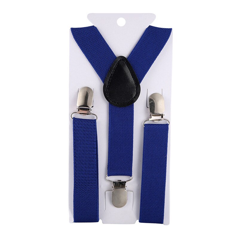 Tirantes de bebé para niños Y niñas, Tirantes ajustables elásticos para de de boda, Color amarillo, naranja Y verde: Azul
