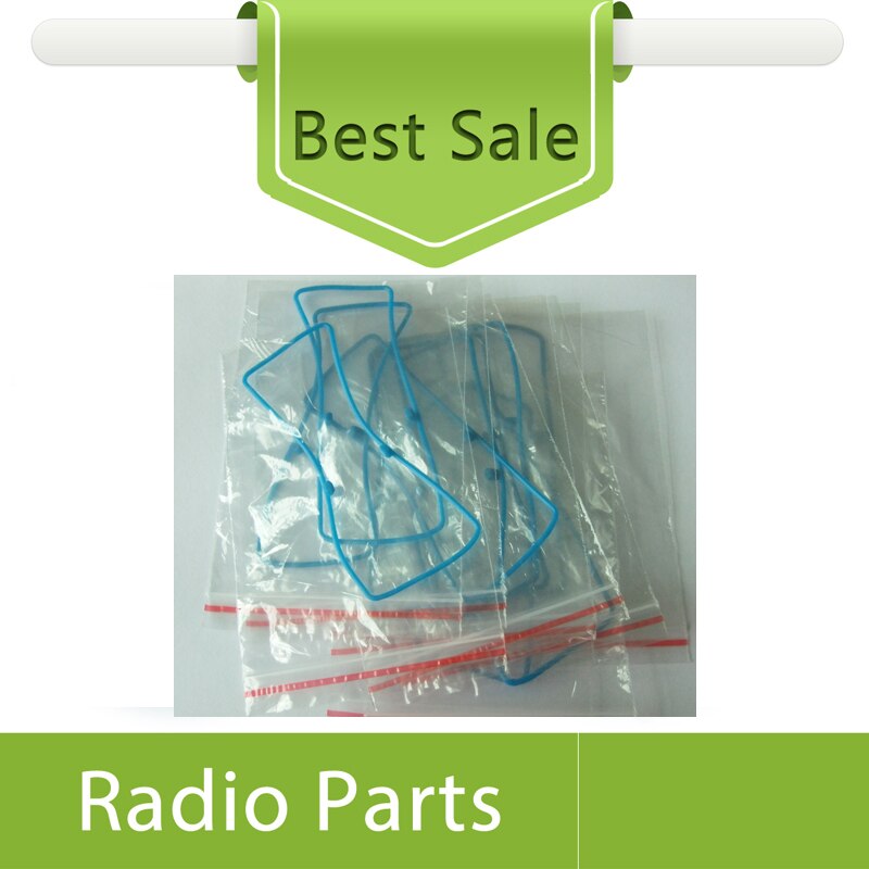 10X Blue Color Waterproof Gasket for Motorola GP3188 CP200 CP040 and so on Total
