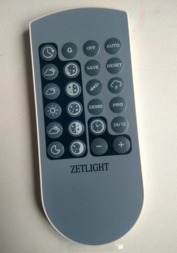 ZETLIGHT ZT6500 ZT6600 ZT6800 ZS7000 Infrared remote control controller accessories: Default Title
