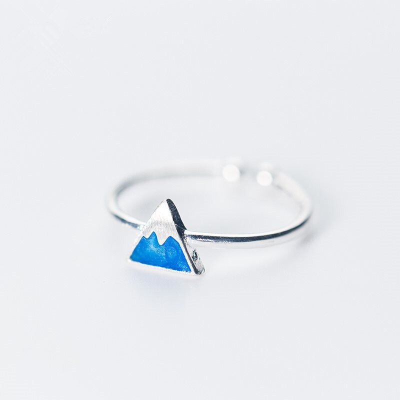 Zomer Strand Open Driehoek Ringen Voor Vrouwen Meisjes Verstelbare Finger Ring Charm Sieraden