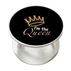 Round Finger Grip Mobile Phone Holder Expanding Stand Grip Support Anti-Fall Foldable Universal for Smartphone: A1568