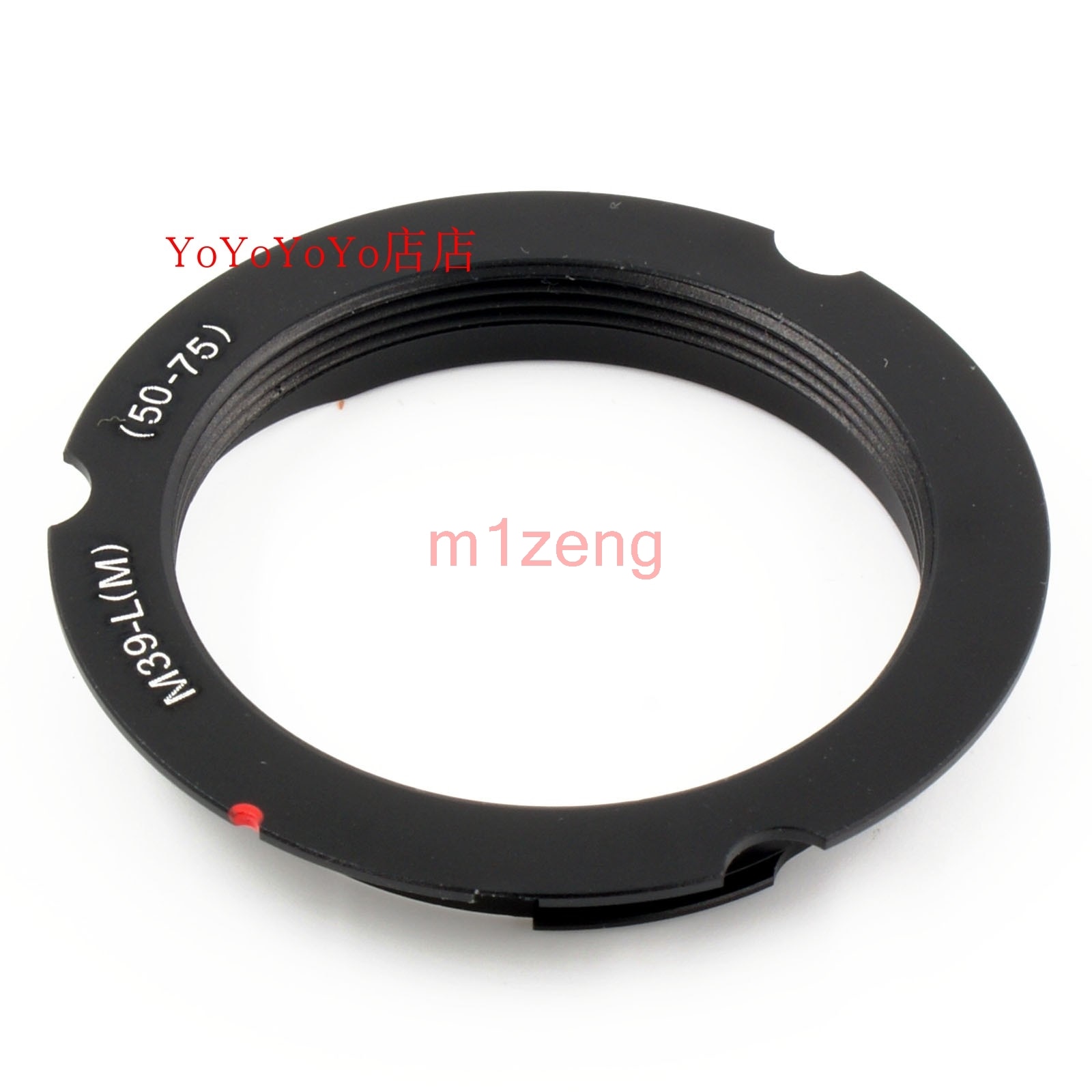 6BIT m39-lm(50-75mm) adapter ring for l39 M39 LTM LSM 39mm screw Mount lens to camera leica LM 50-75 50mm-75mm M7 M8 M9 M-240