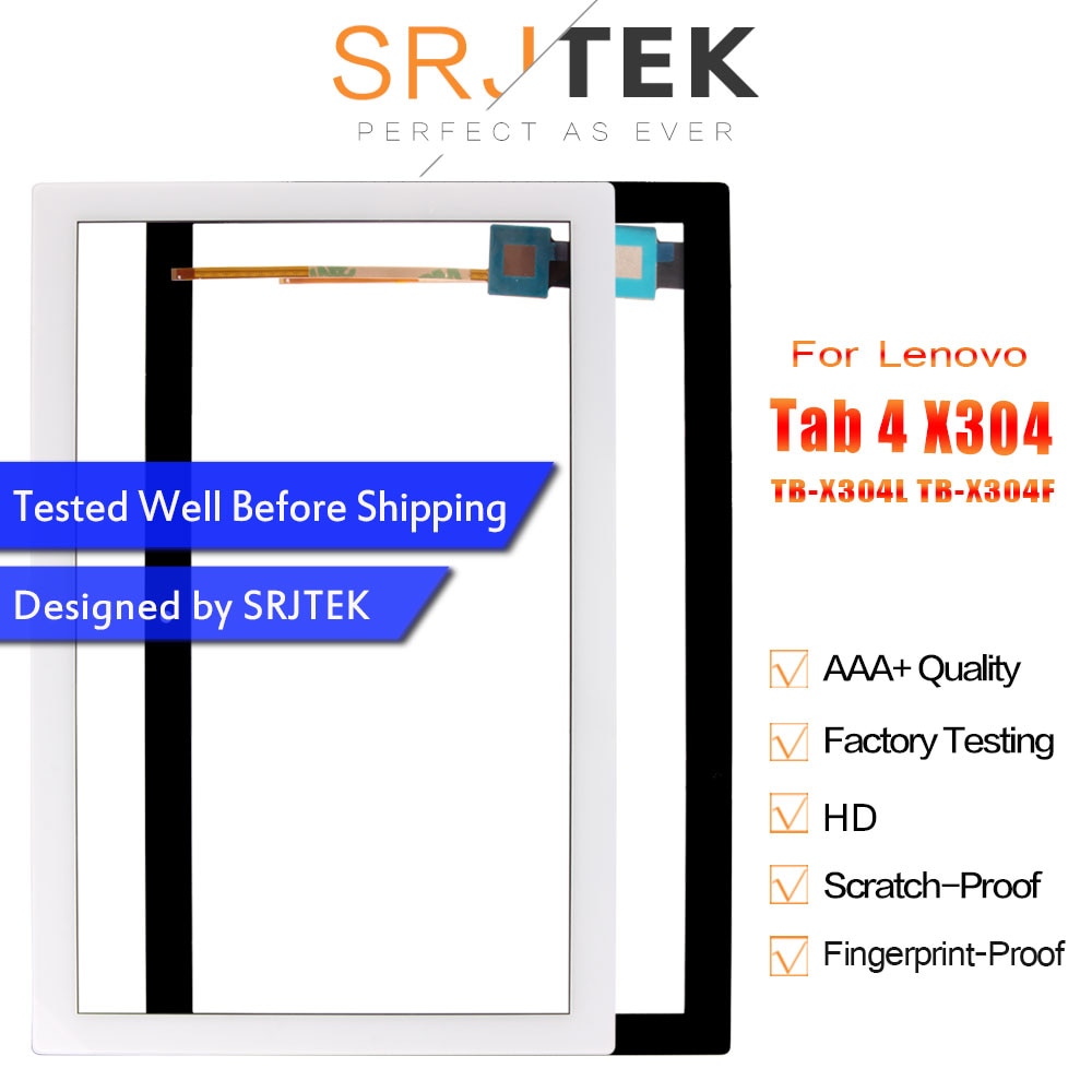 Tablet Touch Panel Digitizer for Lenovo Tab 4 X304 TB-X304 Screen 10.1" Capacitive Replacement Part