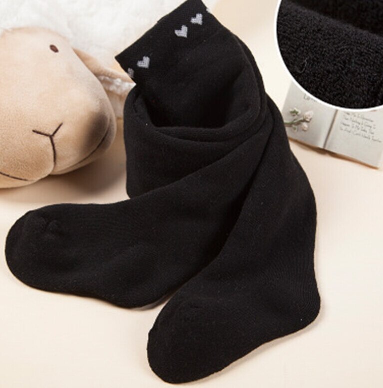 Baby Autumn Winter Tights Baby Toddler Kid Girl Stockings Cotton Warm Pantyhose Solid Color Tight 0-24M