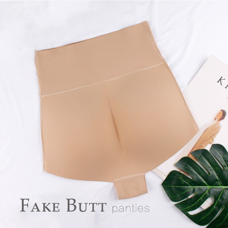 Bubble Butt Panties Buttocks Lift Up Padded Underpants High Waist Shapers One-piece Thong