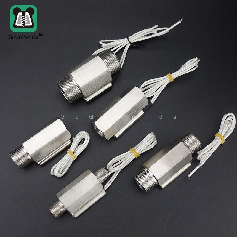 3/4&quot; 110V 220V Male Stainless Steel Metal Shell Liquid Water Flow Sensor Switch ZFS-02S