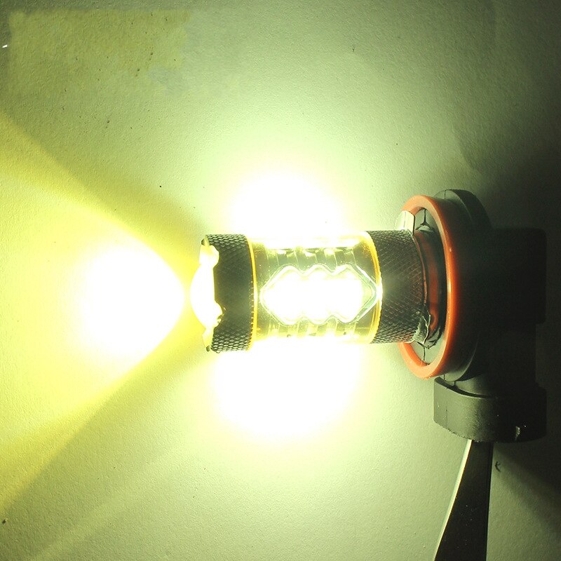 2Stck 2835 H8 H9 H11 H15 H16 P13W 9005 9006 LED Nebel Fahren Scheinwerfer Gelb Licht Lampe Lampen für Auto nebel lichter LED nebel licht