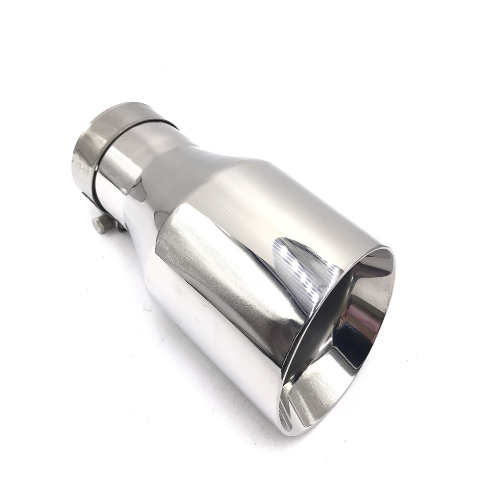: Neueste StyleTop 304 edelstahl universal auspuff system ende rohr + auto endrohr 1 stück