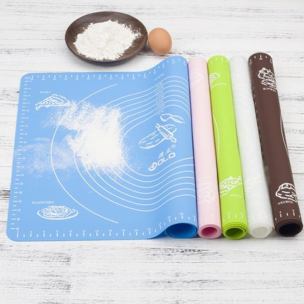 Antiaanbak siliconen bakmat pad bakvorm gebak gereedschap deegmat groot formaat voor cake koek macaron