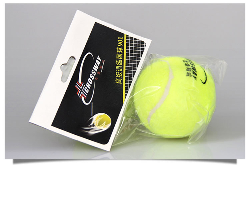 1 stykke tennis træning træningsbolde gummibold til begyndere
