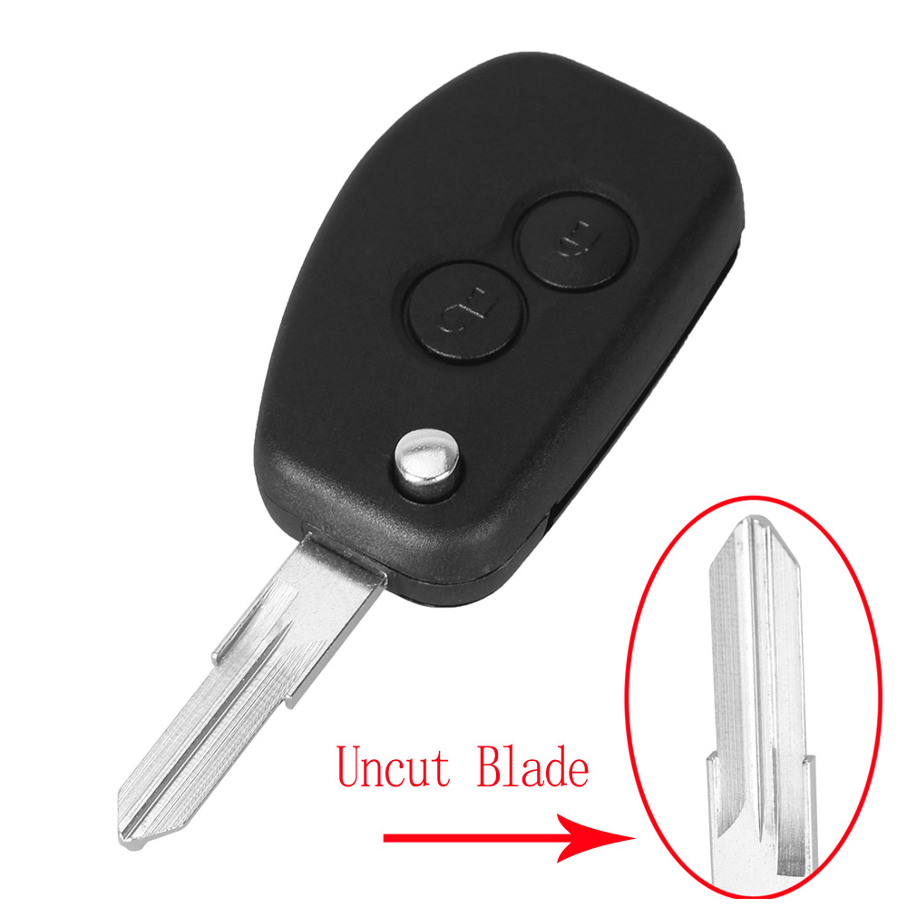 Custodia A Conchiglia Per Chiave Remota Per Renault Trafic Twingo Master Modus Logan 2/3 Interruttore A Pulsante Custodia Portachiavi Per Auto Sostuisci Le Parti Accessori - Foto 4