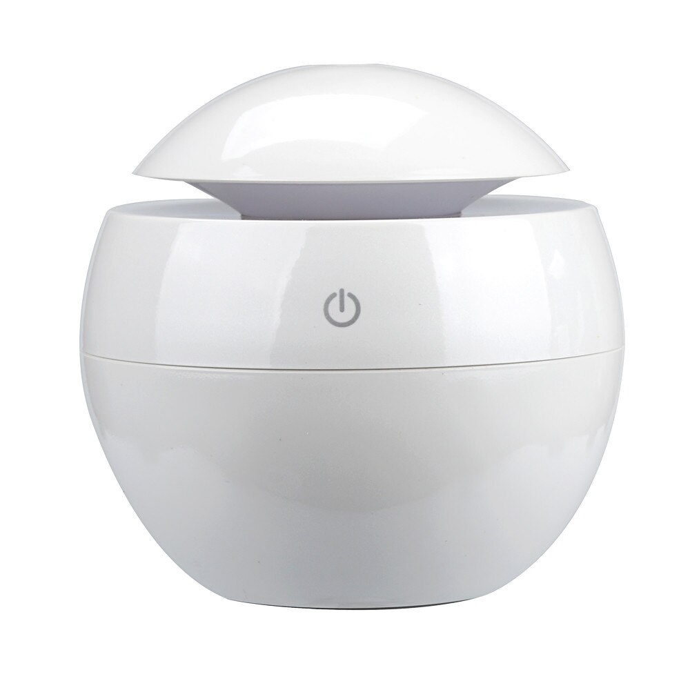 Luchtbevochtiger Elektrische Aroma Air Diffuser Hout Ultrasone Luchtbevochtiger Essentiële Olie Aromatherapie Cool Mist Maker Voor Thuis: white