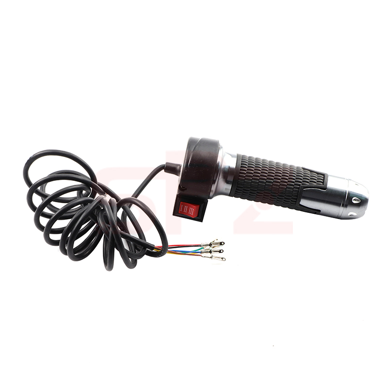 Motorcycle general modified parts aluminum alloy handlebar three-speed speed control handle suitable for electric motorcycles