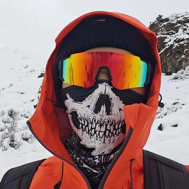Udendørs sportsbriller solbriller kvinder til mænd luksusmærke vintage solbriller populære punk skiløb vindtætte solbriller