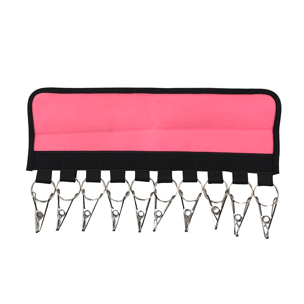 Honkbalpet rek hoedenrek thuis organizer opbergkast deur kasthanger doe-het-zelf deurhaak roestvrij staal  #35: Roze 