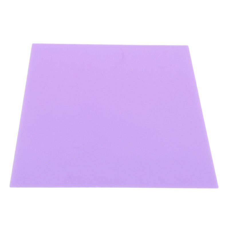 PVC hoja de plástico de colores hoja transparente modelo Kits de construcción para niños adultos en tamaño 200*300mm espesor 0,3mm: Transparent purple