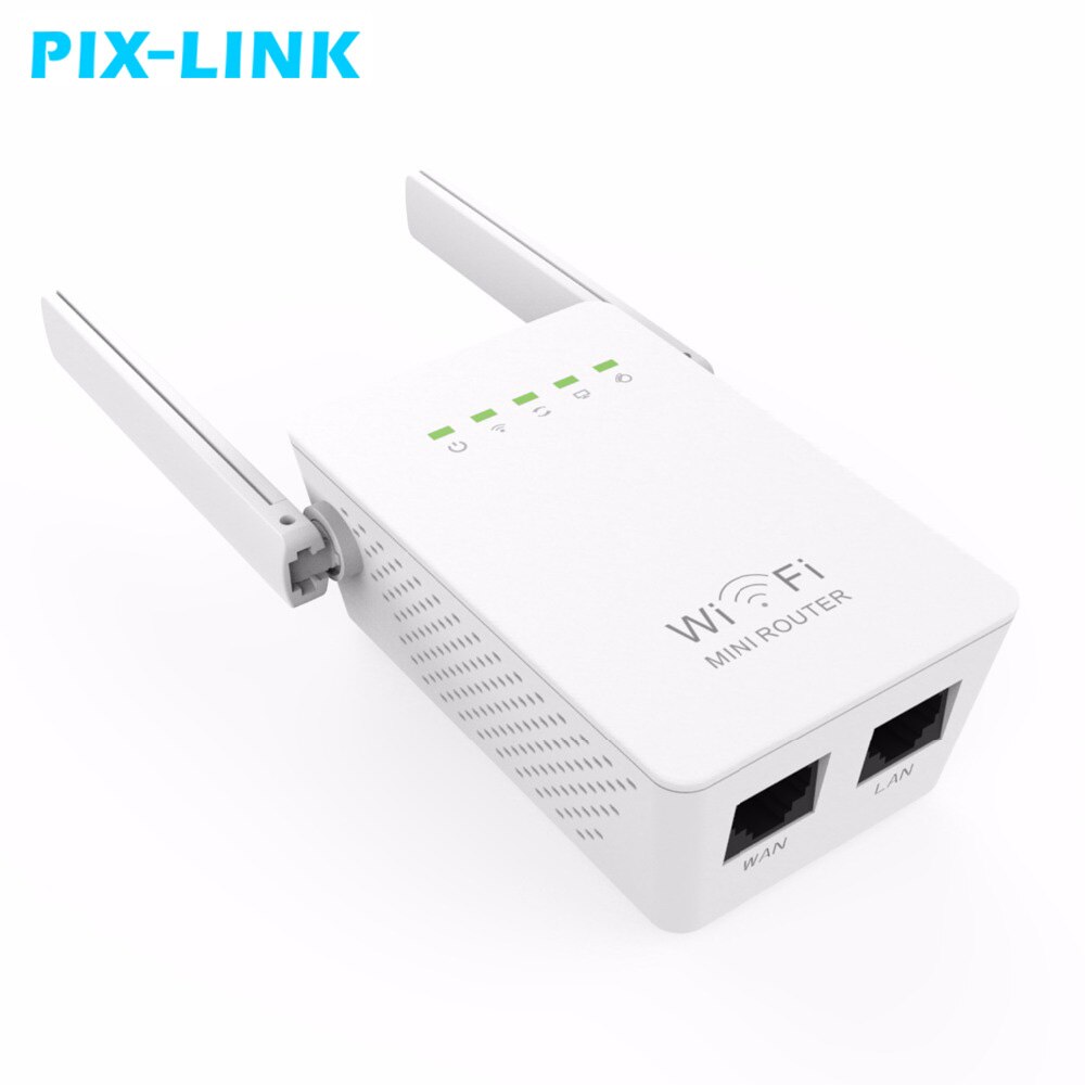 Wifi Repeater Draadloze Router Access Point 300Mbps Antennes Signal Booster Range Extender Ap Wifi 802.11N Netwerk WR02EQ