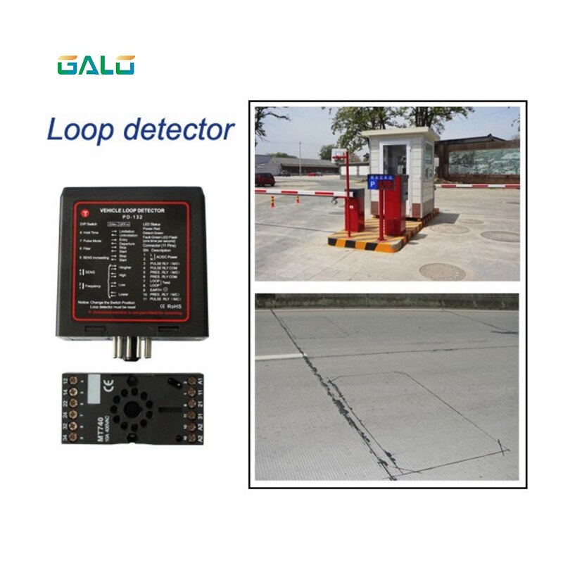 Single Channel Inductive Loop Detector Automatic Gate And Barrier Gate /Loop Controller/Traffic Counters DC12V DV24V 110V 220V