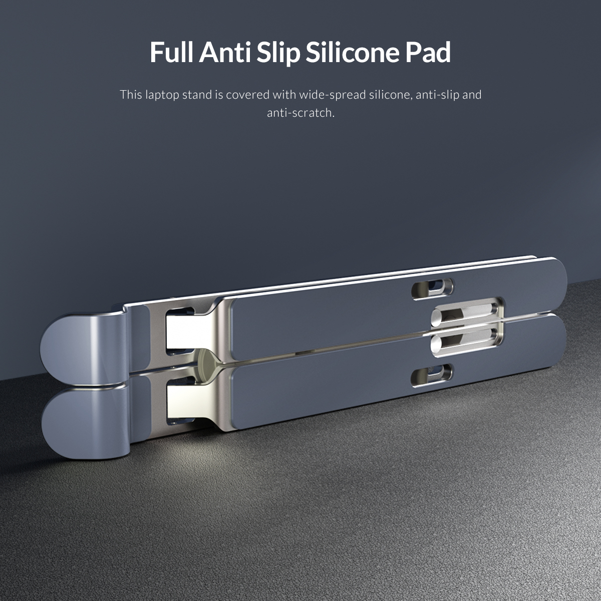 ORICO Foldable Aluminum Laptop Stand Portable Adjustable Aluminum Laptop Stand Computer Stand 7 Corners for MacBook Tablet