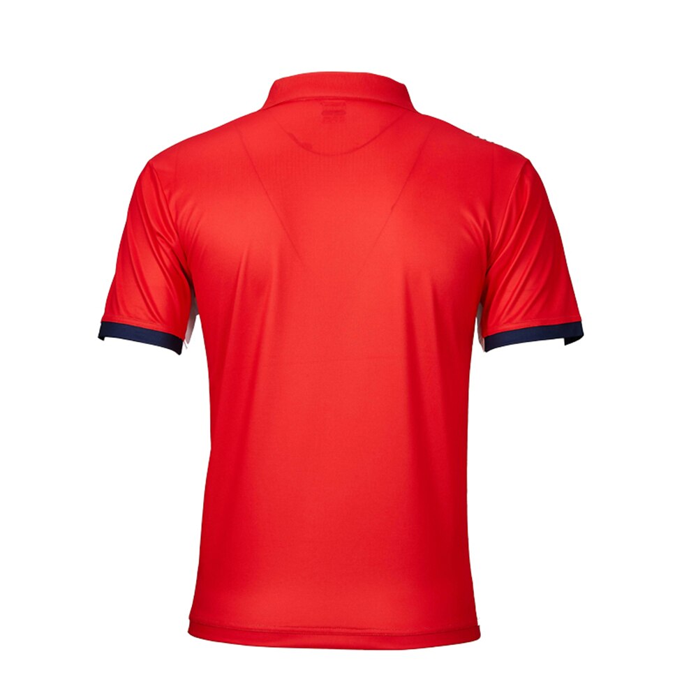 Kawasaki merke herre t-skjorter korte ermer hurtigtørkende 100%  polyester tennis t-skjorte sportsklær st -r1201
