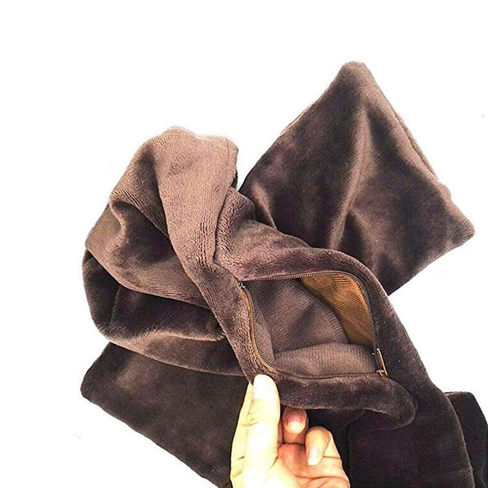 Elektrische verwarming, pluche sjaal, winterwarme nekwarmer, omslagdoek voor binnen en buiten, draagbaar, usb-aangedreven, thuis, koolstofvezel kraag