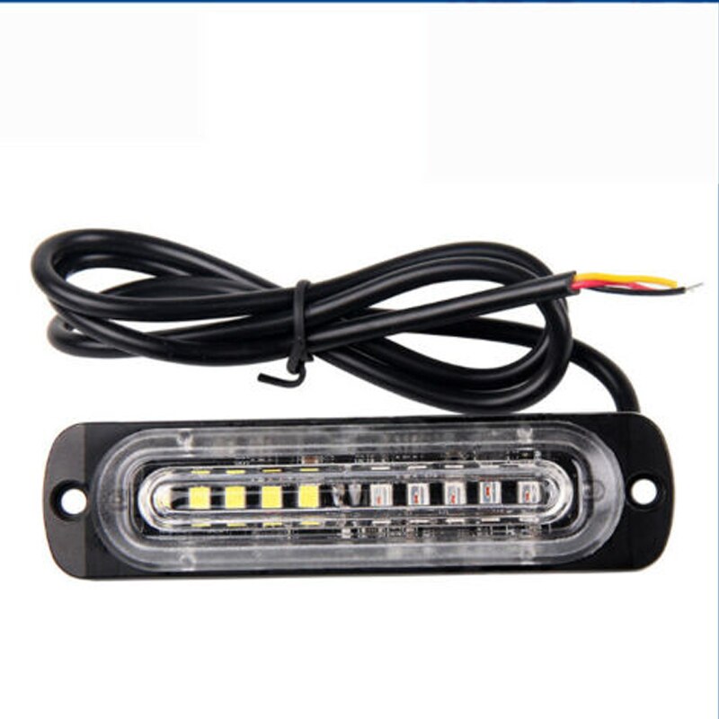 Bil led front blixtljus varningsljus lastbil sidoljus blixtljus vit 4x