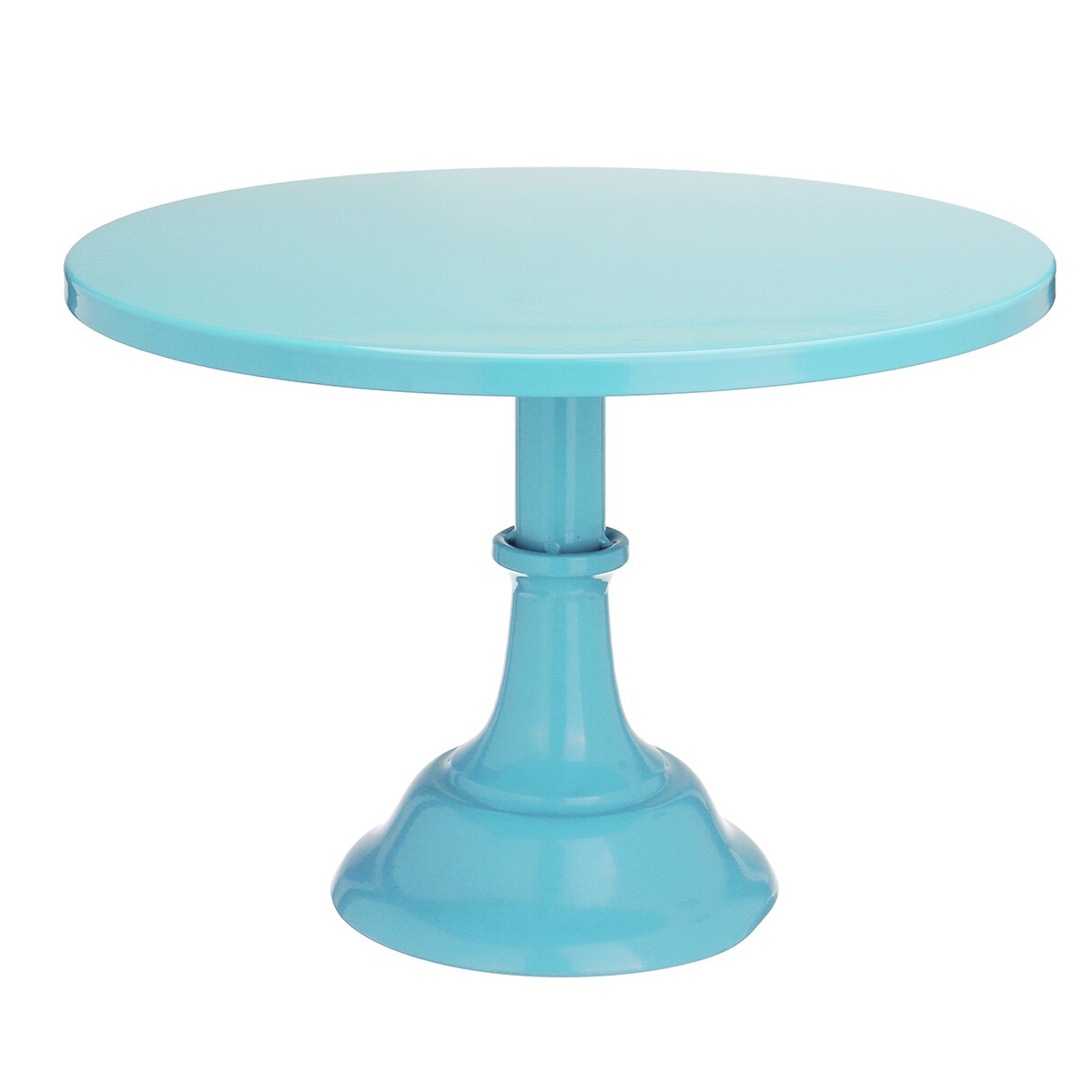 12 Inch Ronde Cake Stand Smeedijzeren Prachtige Taart Rack Base Dessert Stand Ronde Cake Display Bruiloft Verjaardag Cupcake Houder: Blauw