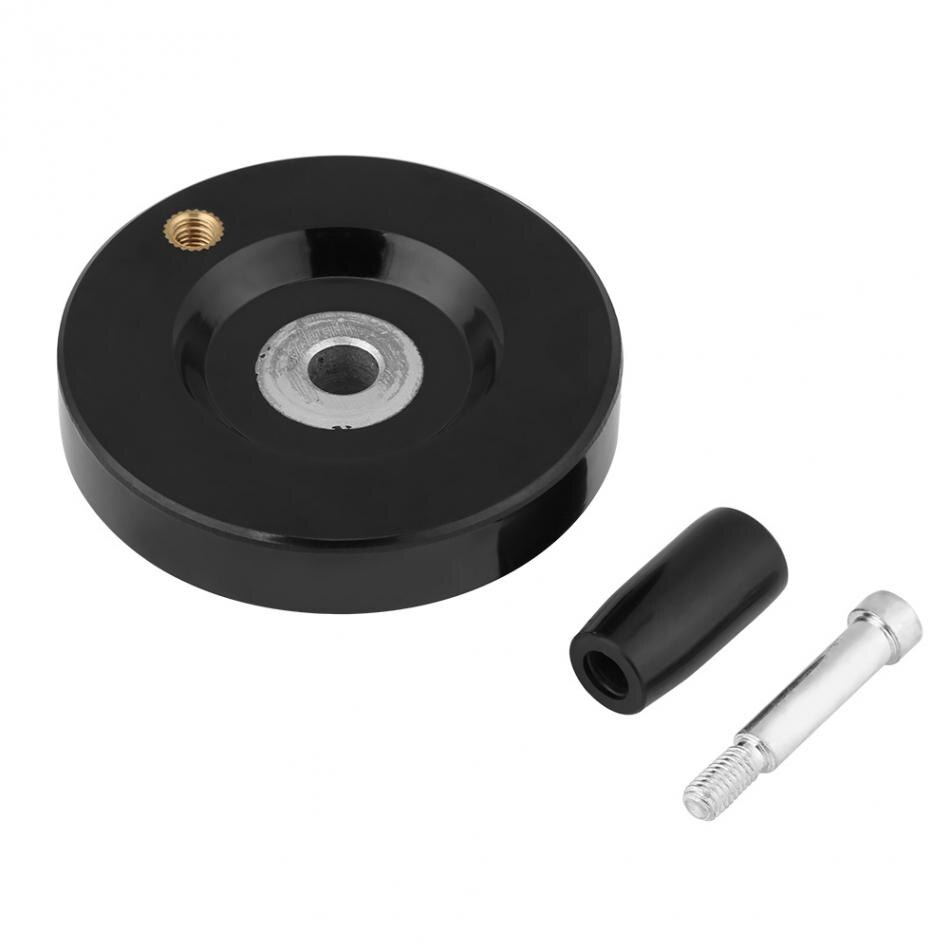 1 pcs Revolving Handle Hand Wheel Lathe Milling Machine Rear Ripple Hand Wheel 63mm 80mm 125mm 160mm 200mm With Revolving Handle