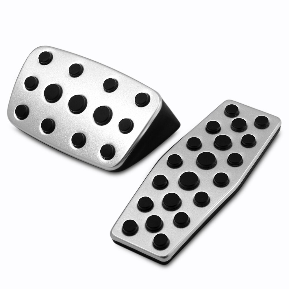 Aluminiumlegering bilstödspedal gaspedalskydd bromspedaler för chevrolet cruze för vauxhall opel astra insignia: At  2 st