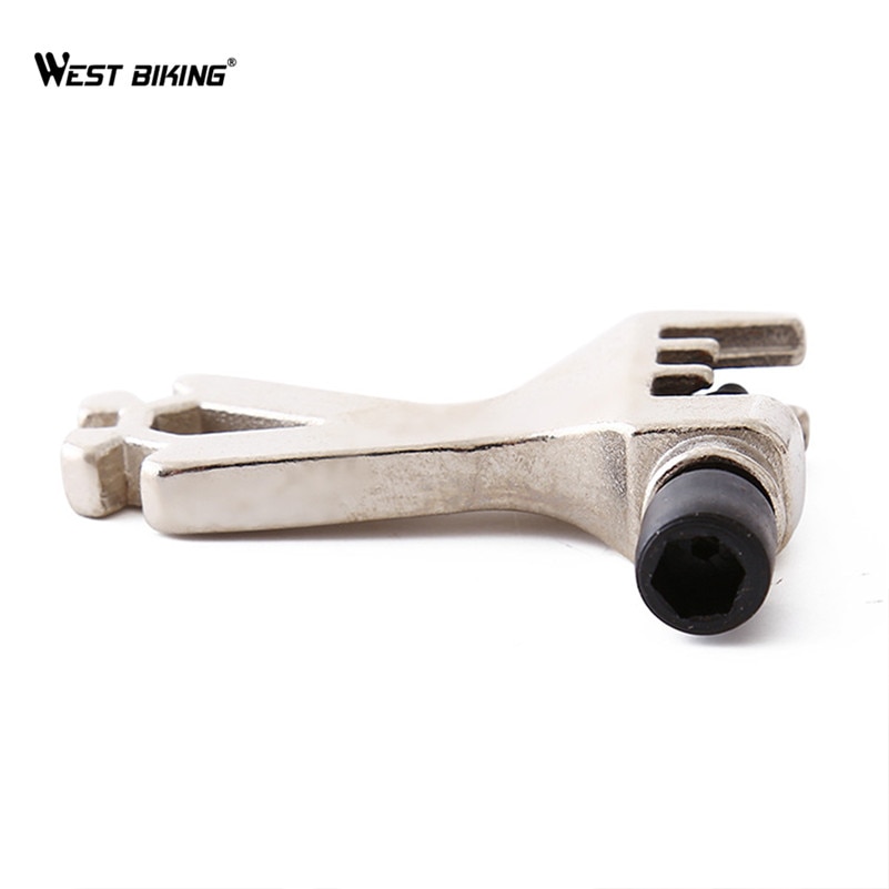 WEST BIKING Bicycle Chain Tool Steel Chain Breaker Spoke Wrench Bicycle Repair Tool Mountain Bike Anti-rust Tool