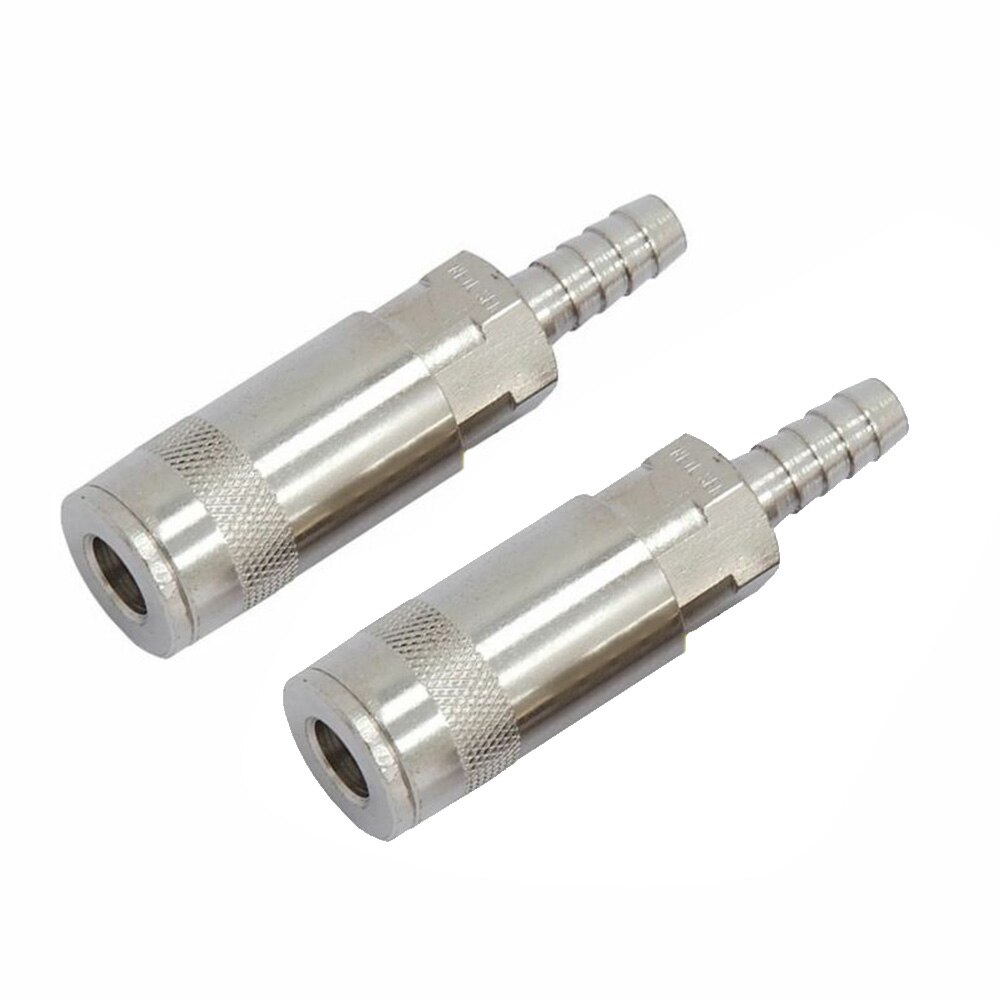 Pneumatic Fitting Air Line Quick Coupler Connector 8mm 1/4 Hose End Barb Coupling Fits PCL Bayonet Connector For Air Compressor