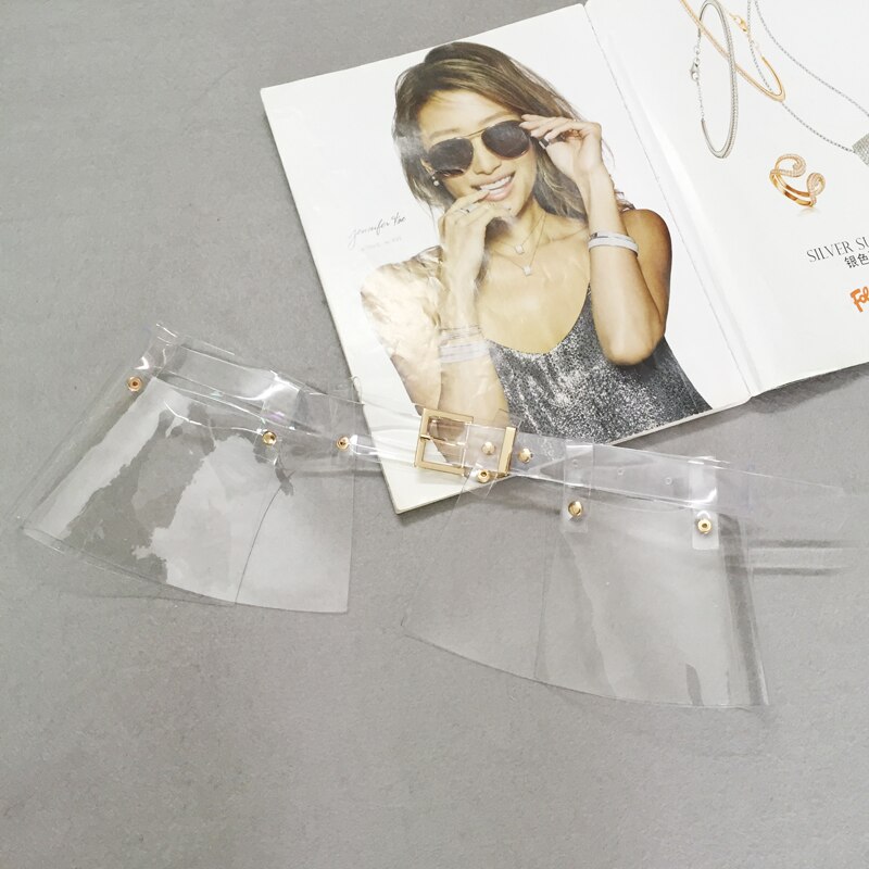 Nuevos accesorios de cinturón ancho de falda de cuero para mujer, corsé de color pvc, extraíble, correa de doble uso, cinturón de cintura, ropa de chica
