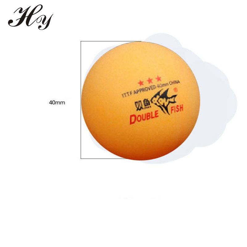 Double Fish Table Tennis Training 1 Boxes 3Pcs Ping Pong Ball 40mm Table Tennis Balls Plastic Tennis Table Ball 3 Star