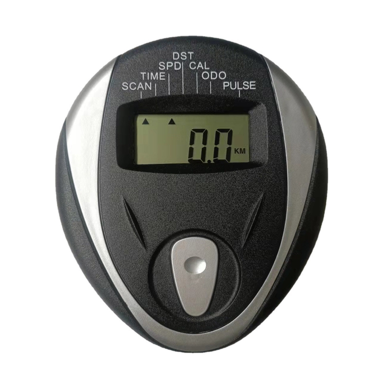 Ersatz Monitor Tachometer mit Herz Bewertung Tracker für Stationäbetreffend Fahrräder Heimtrainer Computer für drinnen Fahrrad: dunkel Grau